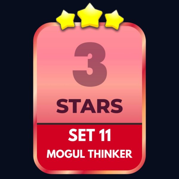 Set 11 - ⭐️3 - Mogul Thinker