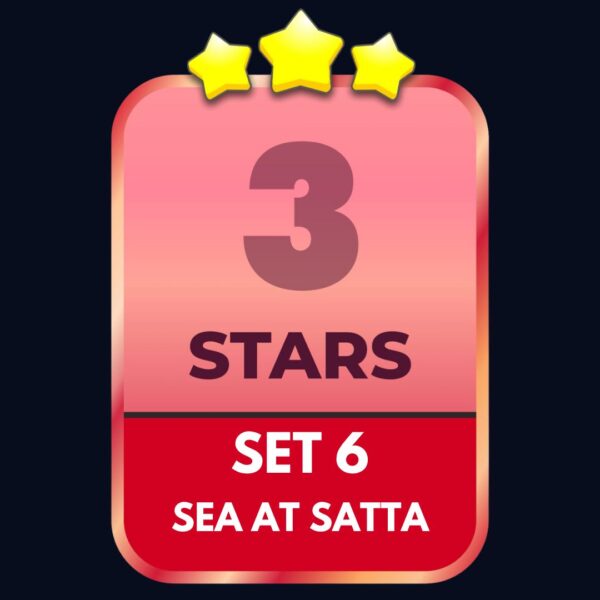 Set 6 - ⭐️3 - Sea at Satta