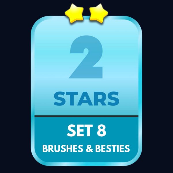 Set 8 - ⭐️2 - Brushes & Besties