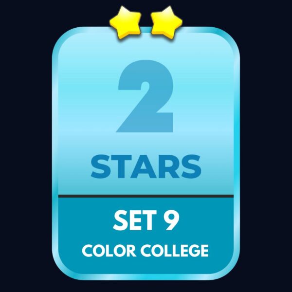 Set 9 - ⭐️2 - Color College