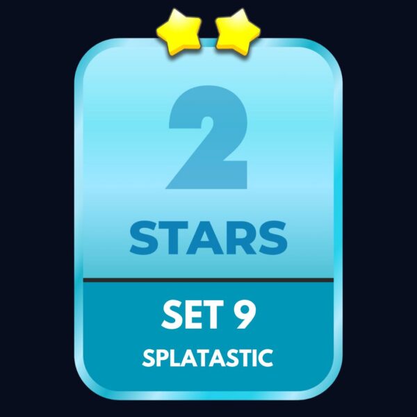 Set 9 - ⭐️2 - Splatastic