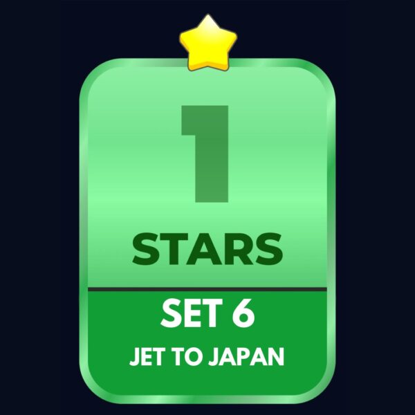 Set 6 - ⭐️1 - Jet to Japan