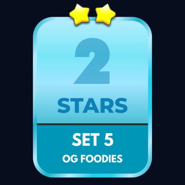 Set 5 - ⭐️2 - OG Foodies