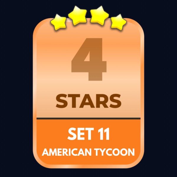 Set 11 - ⭐️4 - American Tycoon