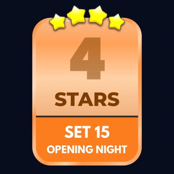 Set 15 - ⭐️4 - Opening Night